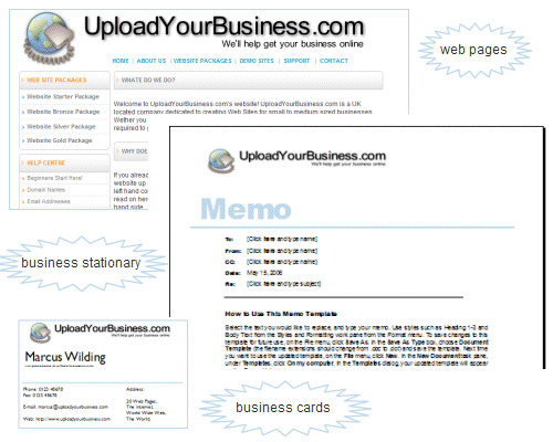 uploadyourbusiness corporate design