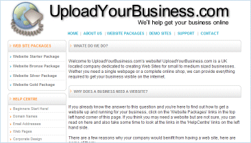 uploadyourbusiness home page